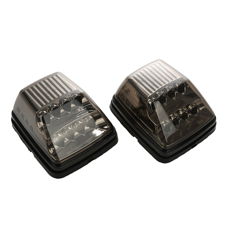 ベンツ Gクラス W463 ゲレンデ LED フロント ウインカー スモークレンズ ボンネット フェンダー マーカーランプ F-565