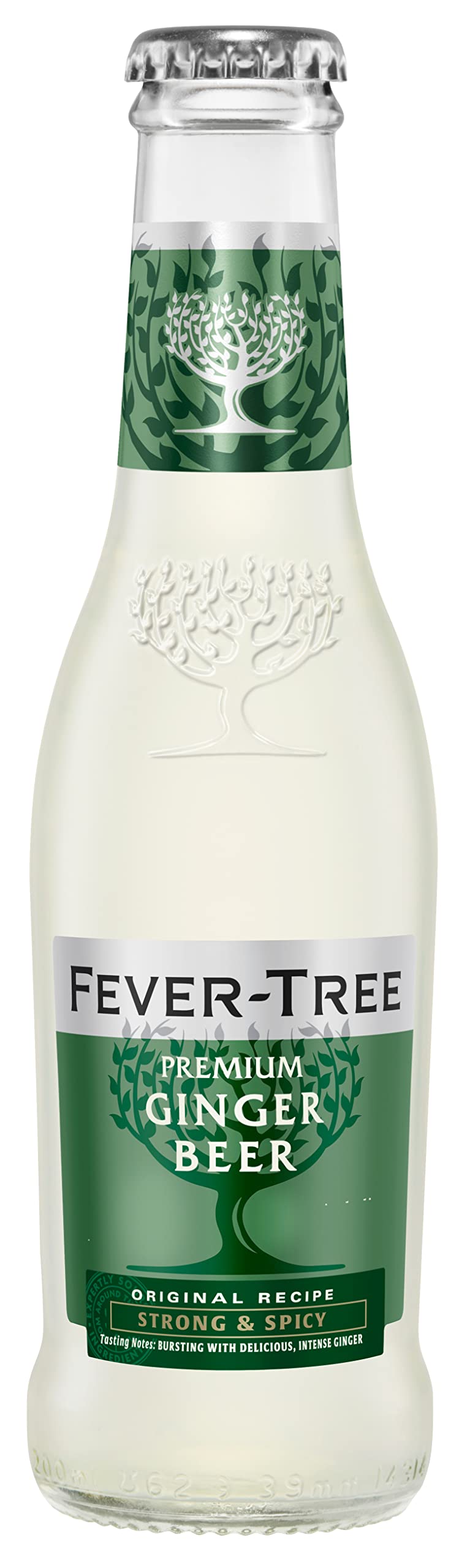 【植物由来の成分を使用したイギリスのプレミアムミキサー】 Fever-Tree(フィーバーツリー) プレミアムジンジャービア 200ml×24本