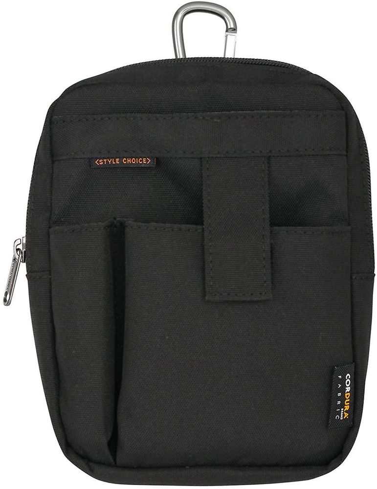 （まとめ買い）スタイルチョイス03 コーデュラ ワークポーチ ブラック STWP-03-B [x3] 4,990円
