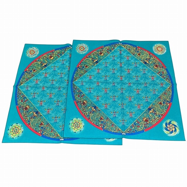 エルメス FEUX DARTIFICE 2枚 ランチョンマット ユニセックス【中古】