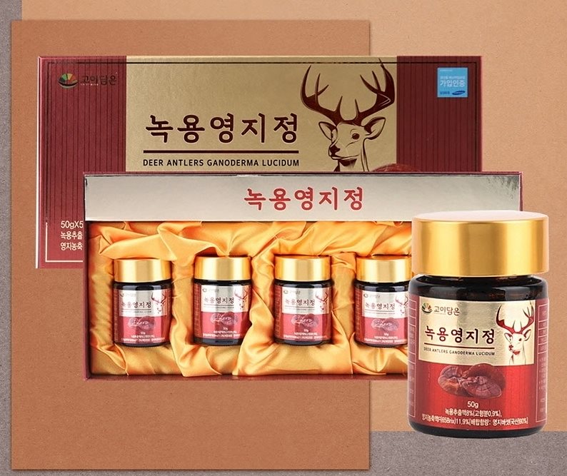 DEER Antlers Ganoderma Lucidum 250g韓国の健康食品サプリメントで疲労を軽減