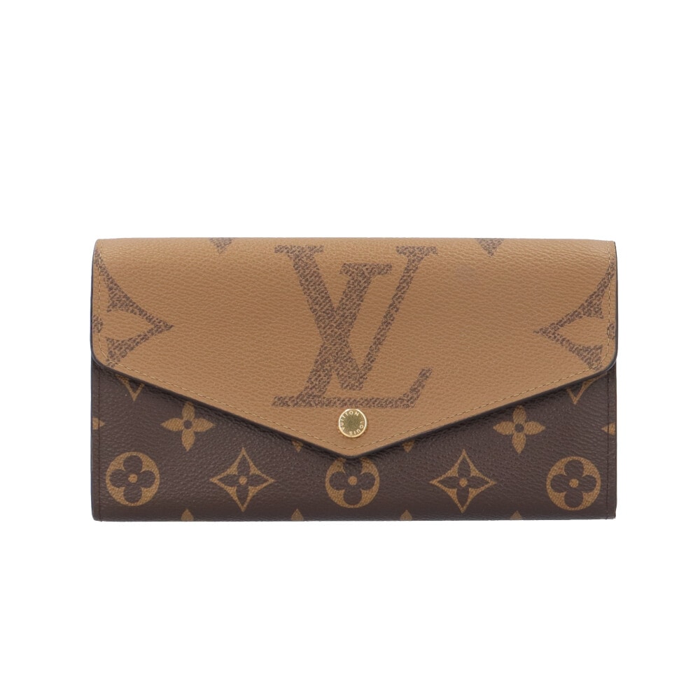 ルイヴィトン ポルトフォイユ サラ モノグラムジャイアントリバース 長財布 モノグラムキャンバス M80726 LOUIS VUITTON 中古