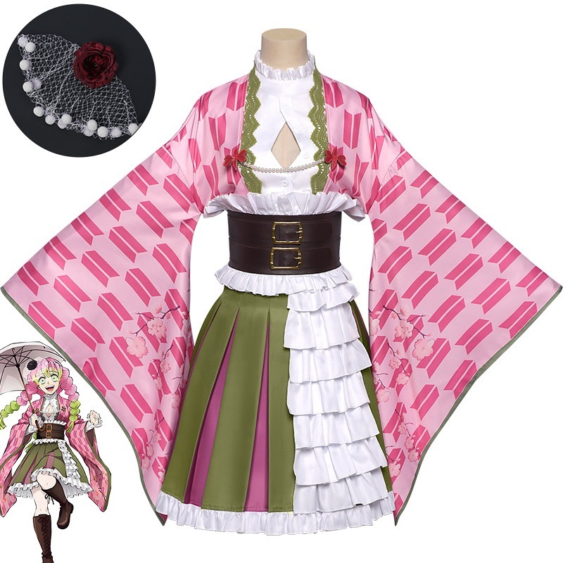 新糸璐コスプレ甘露寺蜜璃周慶記念コスプレ