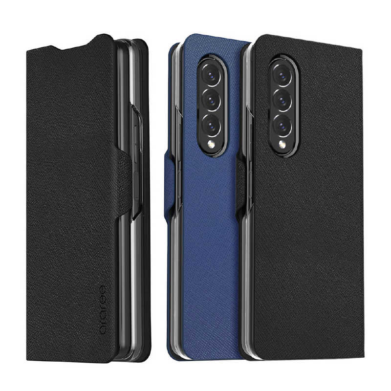 ROA　Galaxy Z Fold 3 BONNET DIARY ASH BLUE araree　AR21941GZFD3BL