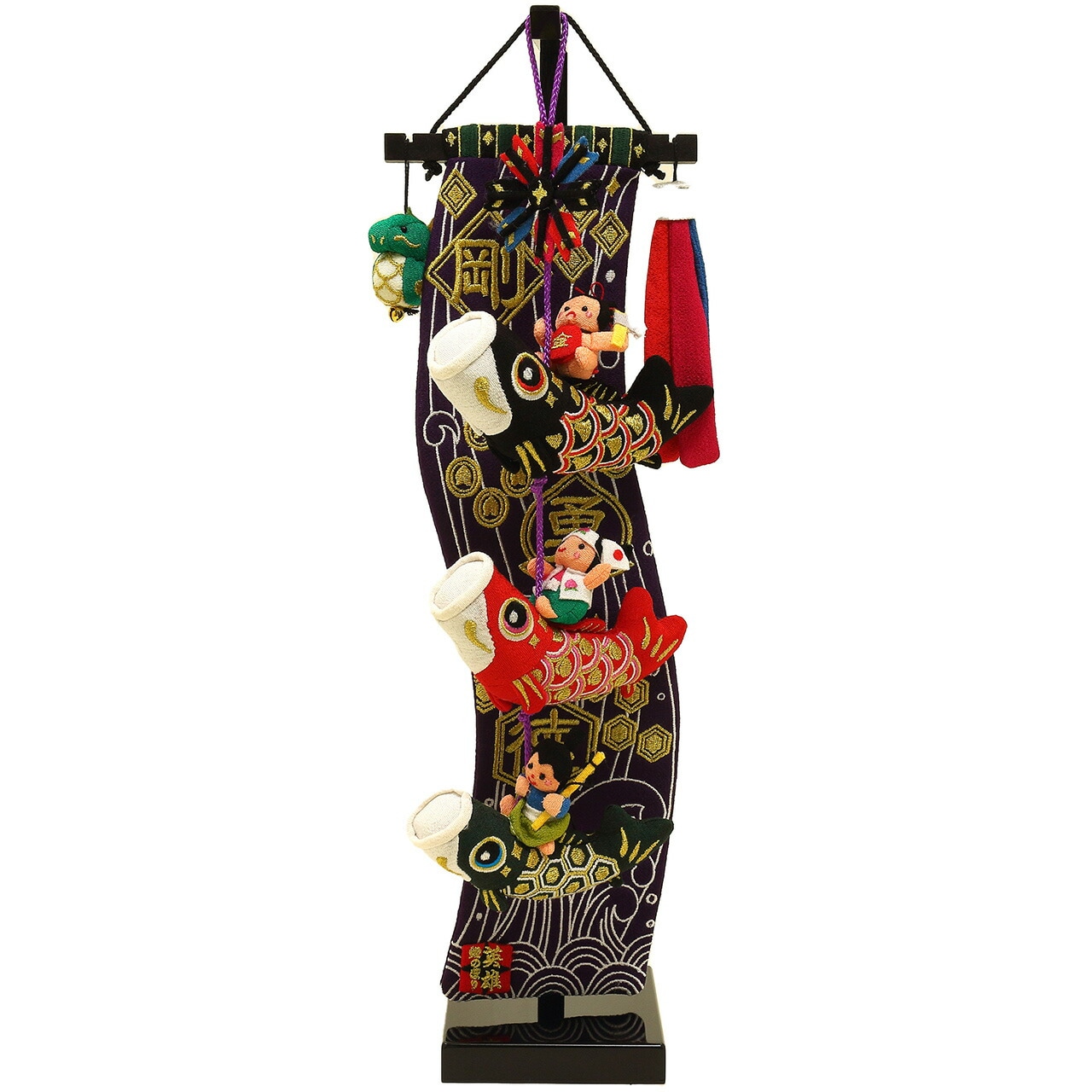 五月人形 5月人形 2025年 手作り 初節句 送料無料 コンパクト ミニ 吊るし さげもん つるし 鯉のぼり 金太郎 桃太郎 浦島太郎 新作 秀光 限定品 特選 目玉商品 お買得 人気 かわいい ラ