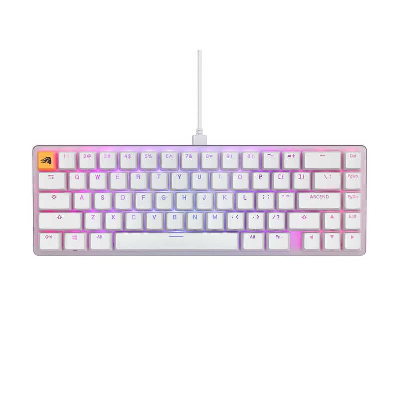 GLORIOUS　Glorious GMMK 2 65％ Pre-Built ANSI USA White ［有線 /USB-A＋USB-C］　GLO-GMMK2-65-FOX-W 10,965円