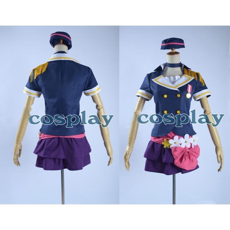 【一部分3日内出荷】Lovelive ラブライブ A-RISE Shocking Party 優木あんじゅ コスプレ衣装 ウィッグ追加可