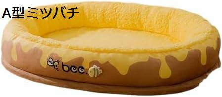 ペットベッド クッション マット ラウンドベッド 犬 猫 室内 ペット用寝袋　愛犬 小型 中型 簡易 犬小屋 秋冬 暖かい 寝心地がよい 兼用 ソファ ペットハウス 保温防寒 休憩所 犬猫 ぐっすり眠