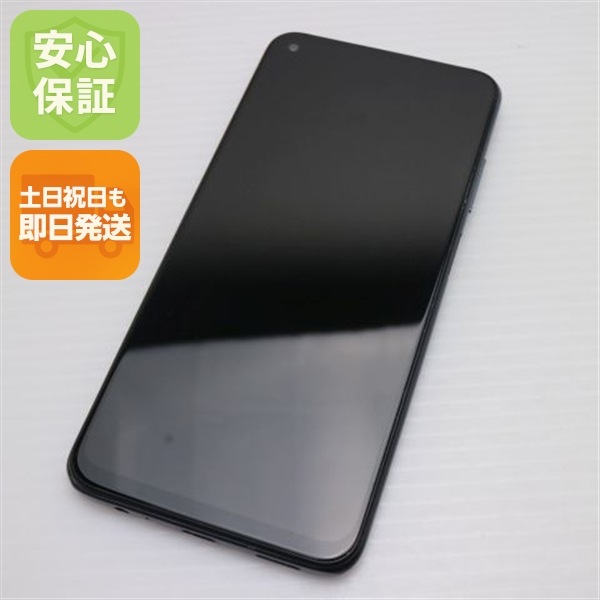 超美品 Redmi Note 9T A001XM ナイトフォールブラック 本体 即日発送 土日祝発送OK 62