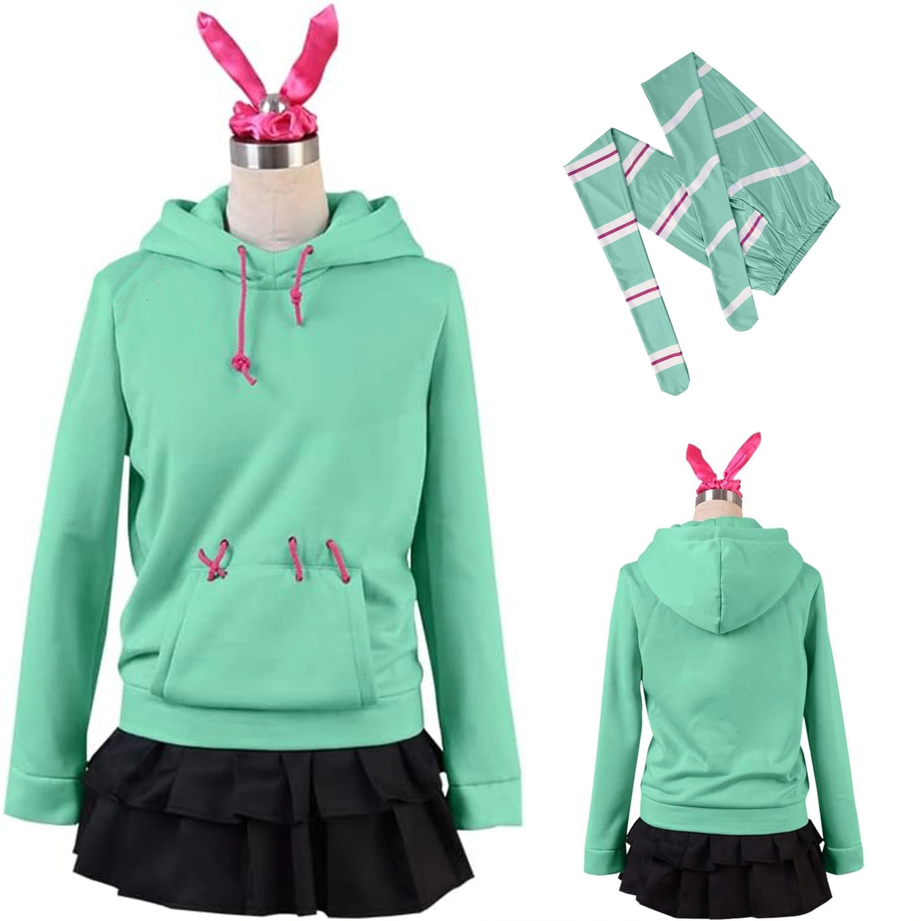 【全シリーズ発売中】 【値引き中】ウィッグ コスプレ衣装 撮影 コスチューム 大人 文化祭 学園祭 クリスマス ハロウィン 衣装 コスプレ シュウィーツ フォン ヴァネロペ 衣装 ラッシュ シュガー