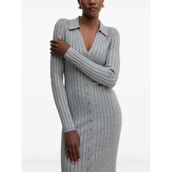 25 FW ゴールデンボタンミディドレス W5BK60Z2YJ2 TP444999898