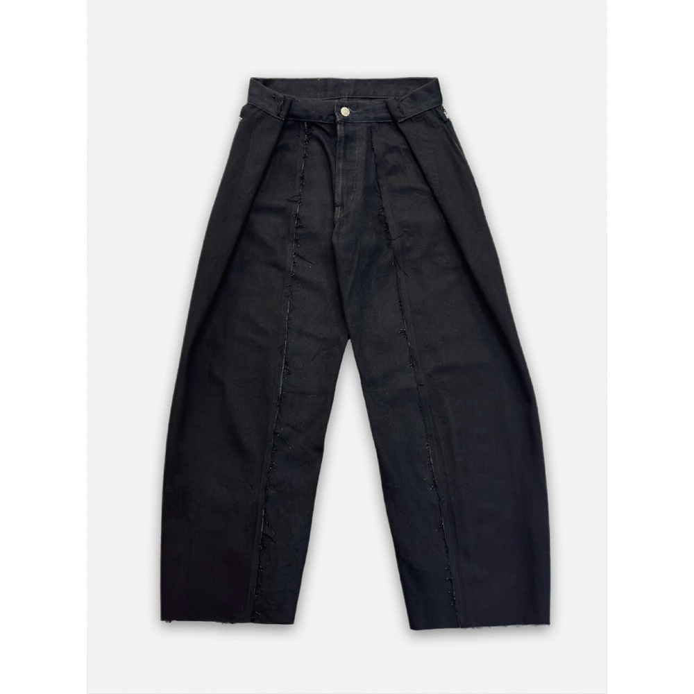 ORLEANS STORE オルレアンズレッドワークバギージーンズブラック
