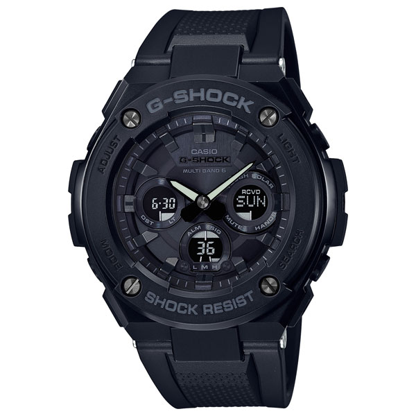 カシオ 【国内正規品】G-SHOCK(ジーショック) G-STEEL Gショック　ソーラー電波時計　メンズタイプ GST-W300G-1A1JF