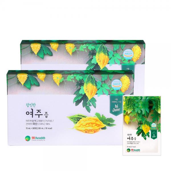 ハイヘルス100%チャムジンした驪州汁 하이헬스 100% 참진한 여주즙
