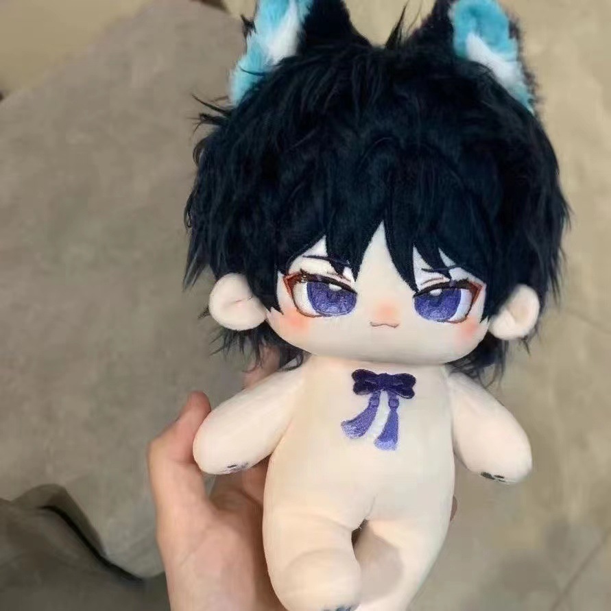 スカーミッシャー コットンドール 20cm 原神 インパクト ぬいぐるみ 裸の赤ちゃん 着せ替え 女の子 誕生日プレゼント