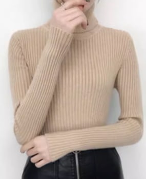 トップス デート モテアイテム ニットソー ハイネック 長袖 コットン 大人可愛い きれいめ 上品 おしゃれ かっこいい 大人可愛い ラブリー キュート ガーリー クール モード系 セクシー