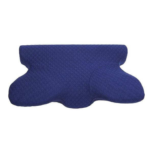 2917709 ピロー 洗える 低反発 いびき解消 5WAY枕 ネイビー 643538cm メーカー直送