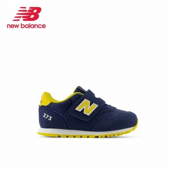ニューバランス キッズ スニーカー ベビー シューズ 男の子 new balance IZ373 ネイビー ブルー 子供 靴 面ファスナー 軽量 屈曲ソール IZ373VJ2W 紺