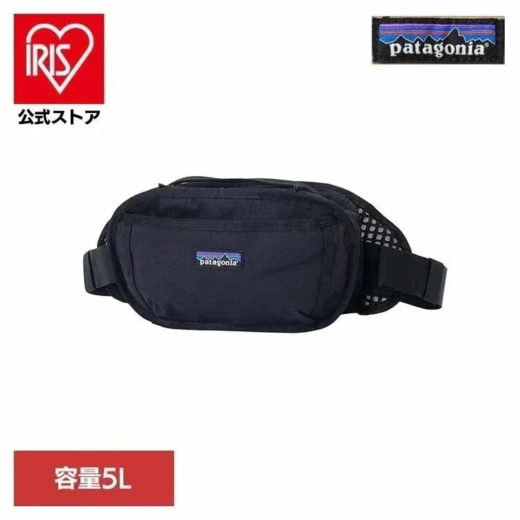 PATAGONIA パタゴニア 容量5L スキースノーボード キャンプ ハイキング登山クライミング スポーツギア Fieldsmith Hip Pack ブラック PATAGONIA