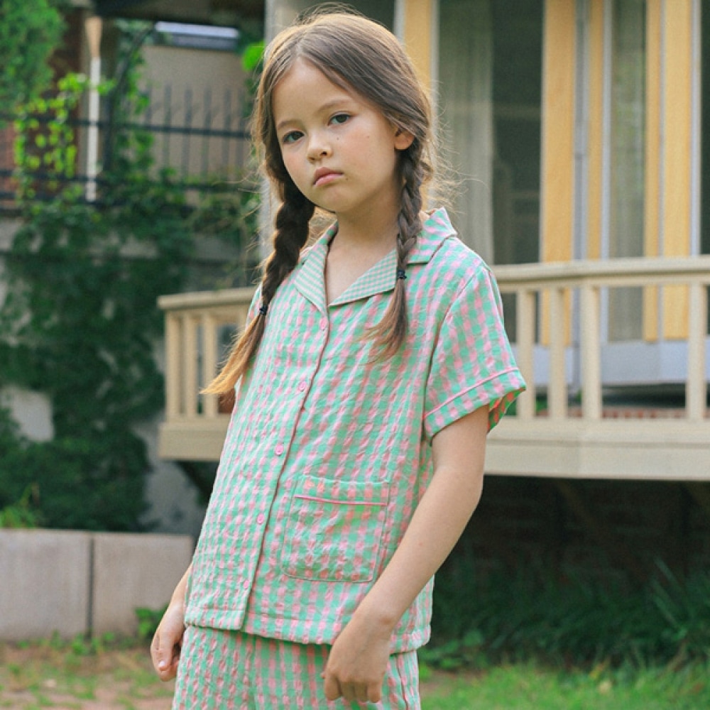 アイラブジェイ チェックパジャマ HTUSL07