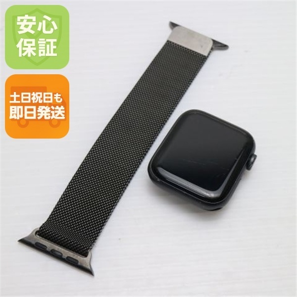 良品Apple Watch Series6 44mm Cellular セルラーブラック 43