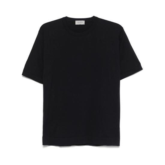 JOHN SMEDLEY Men Tops LORCA NAVY BLUE