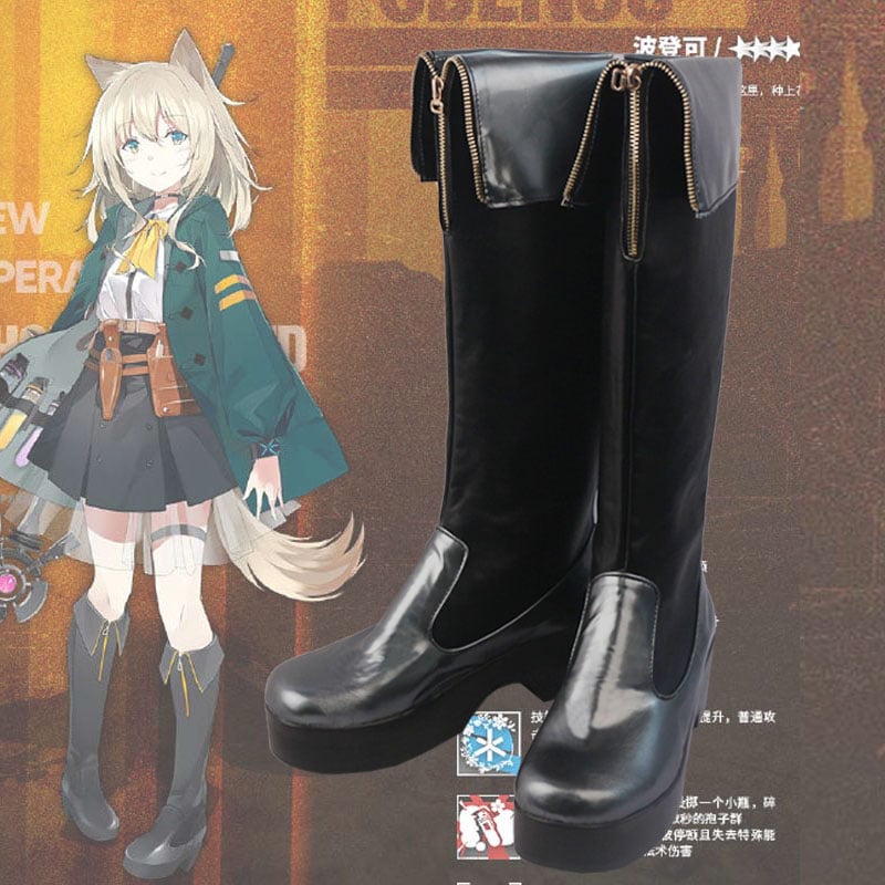 2025新作 期間限定値!下!げ 明日方舟cos波登可cos靴コスプレ靴