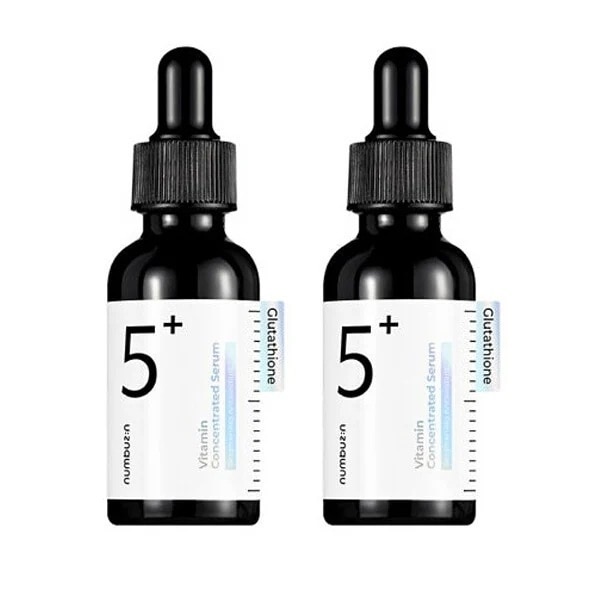 [1+1] 5番 グルタチオンC 跡 アンプル 30ml x 2個 (色素沈着/そばかす/シミ)