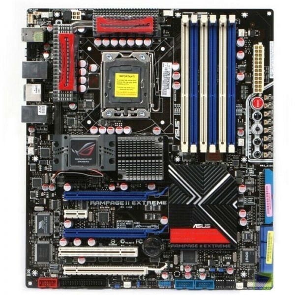 ASUS RAMPAGE II EXTREME LGA 1366 Intel X58 ATX Intel Motherboard
