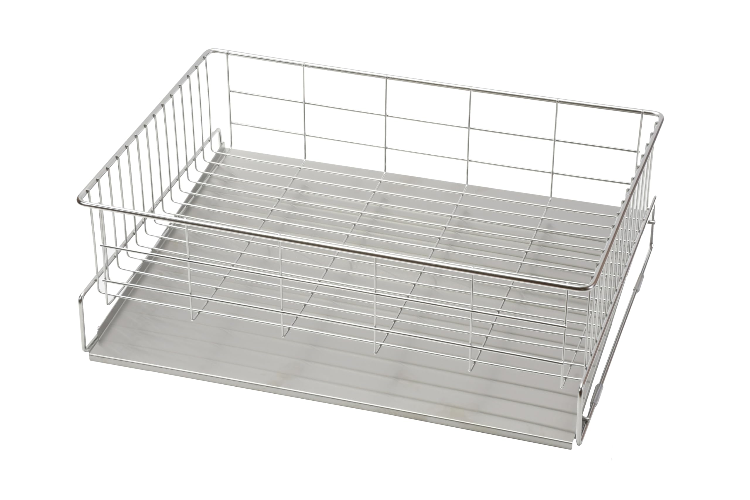 全国送料無料 【Amazon.co.jp 限定】パール金属 日本製 食器 水切り かご ステンレス メイドインジャパン 18-8ステンレス製 水切りバスケット AZ-7157