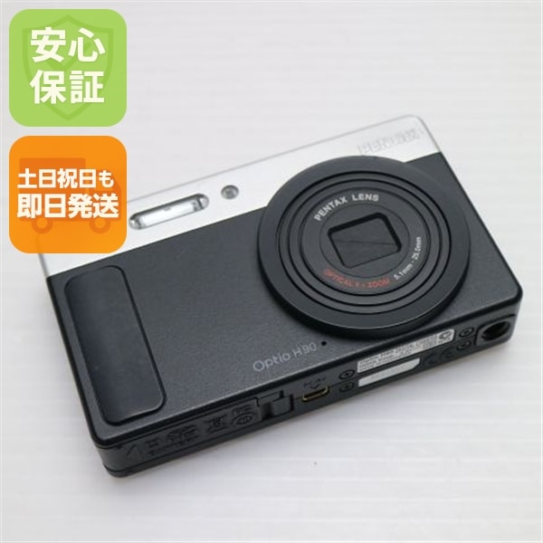 超美品 Optio H90 マットブラック PENTAX デジカメ 25