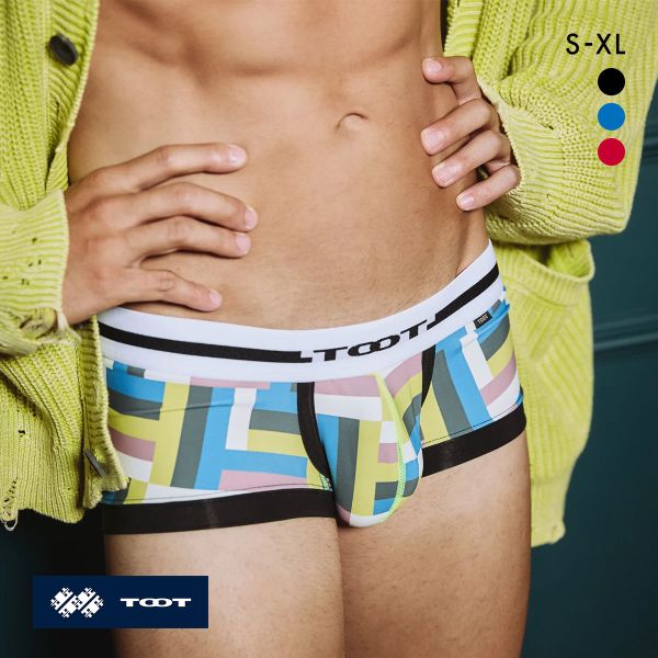 トゥート TOOT マルチブロック ボクサープリント ボクサーパンツ メンズ 前とじ NB25S10 5,170円