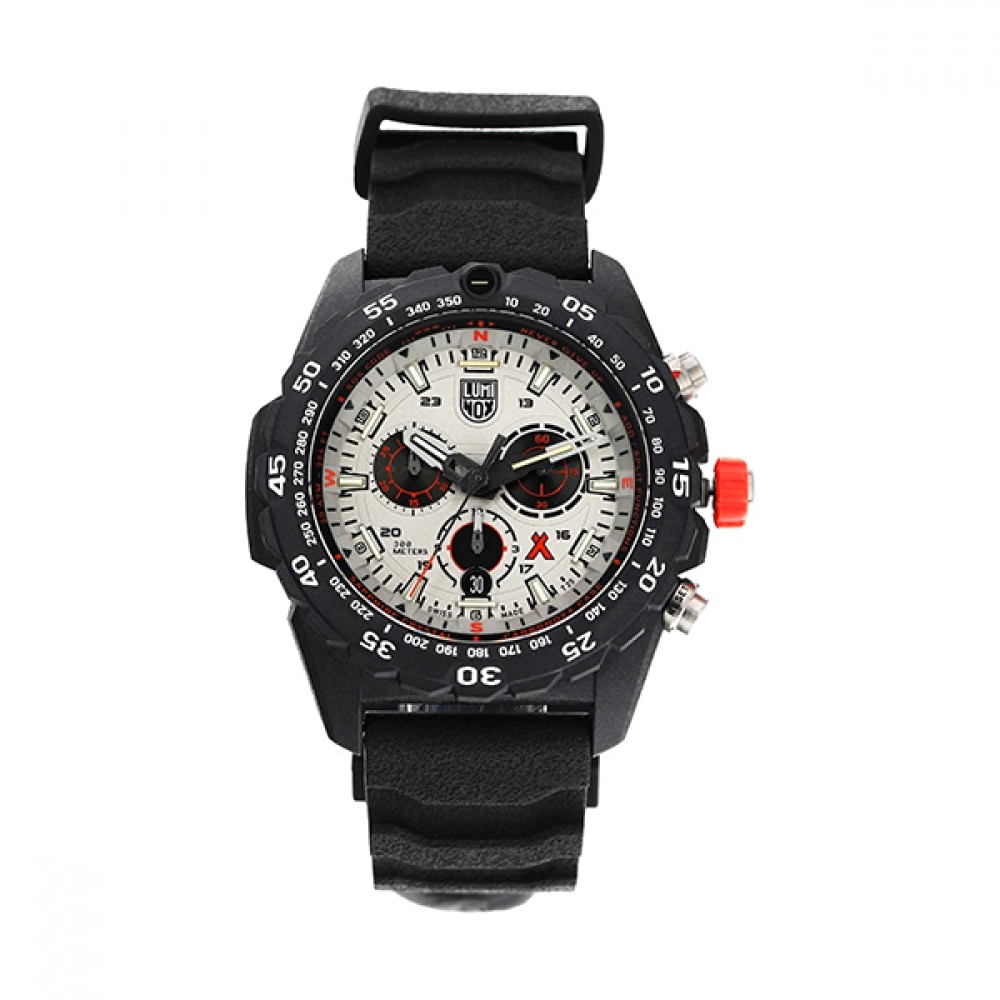 Luminox XB.3748 Bear Grylls サバイバルアウトドアエクスプローラークロノグラフコンパスメンズウレタン腕時計