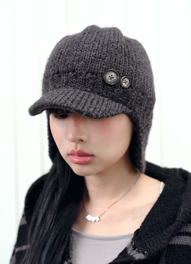 【AS"ON】 KNITTING CAP キャップ 正規品