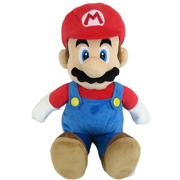 スーパーマリオ ぬいぐるみ マリオ(L) （67cm） [AC41] オールスターコレクション/おもちゃ/ゲーム/グッズ/雑貨/キャラクター/マリオカート/マリオメーカー/任天堂/ギフト/プレゼント/