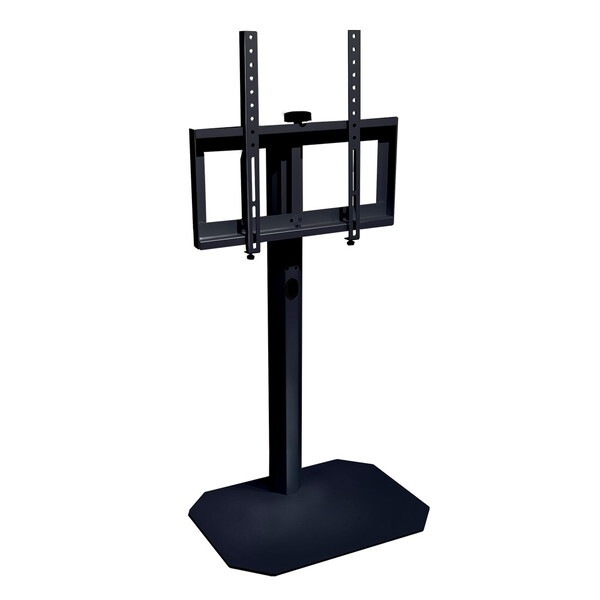 ホームテイスト 北欧インテリア 八角壁寄せテレビスタンドHOOTG-BK ブラック ロータイプ 単品 メーカー直送