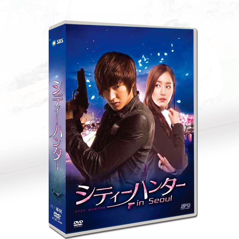 韓国 ドラマ dvd 安い「シティーハンター」 韓国 ドラマ TV OST 日本語字幕 中国語字幕 イ ミンホ パク ミニョン主演 中国版DVD 韓国ドラマ 全話セット