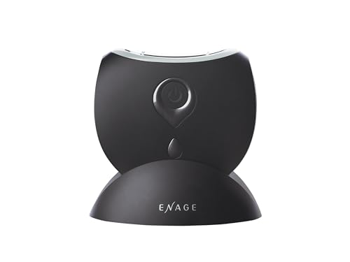 コイズミ リフト美顔器 ホット&クール エナージュ フェイス用 EMS 美顔器 USB充電式 ブラッ