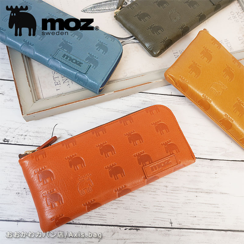 モズ MOZ L字ファスナー長財布 irregular イレギュラー 86014 正規取扱店