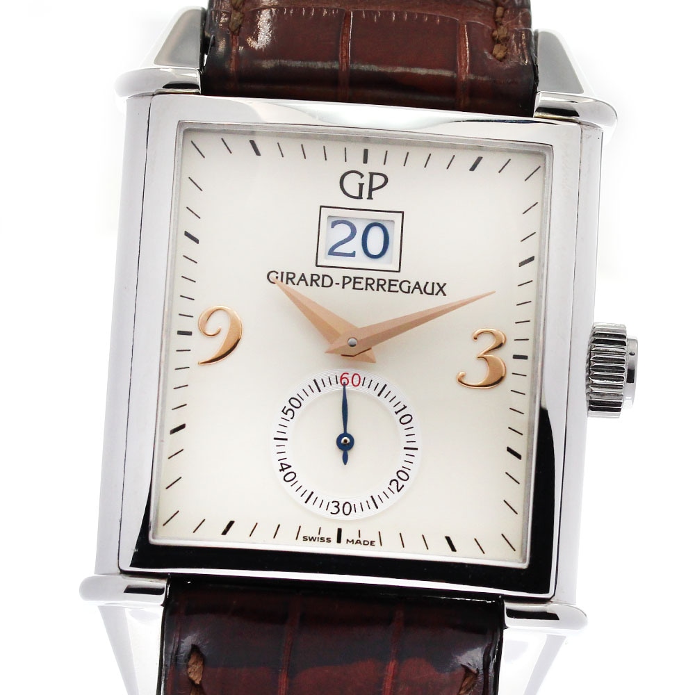 ジラール・ペルゴ GIRARD PERREGAUX 25805 ヴィンテージ 1945 デイト スモールセコンド 自動巻き メンズ _825202【中古】