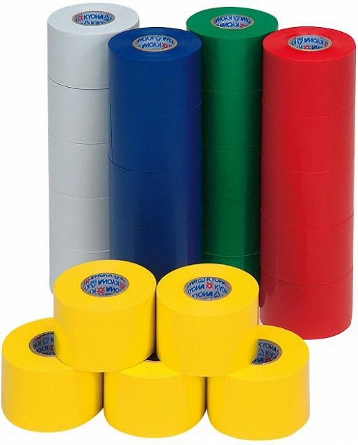 エバニュー ラインテープ50Ｖ 5巻入 EKA060-90