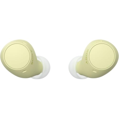 ソニー() 完全ワイヤレスイヤホン WF-C510 / 軽量小型4.6g / 高精度通話品質/外音取り込み対応/マルチポイント対応 / IPX4防滴性能 / イエロー/WF-C510 YC