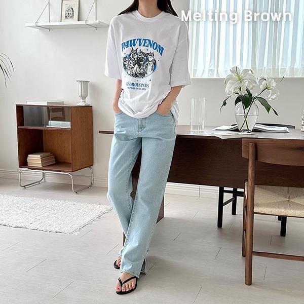 女性ボックスコットンTシャツ 女性オーバーフィット半袖Tシャツ au3