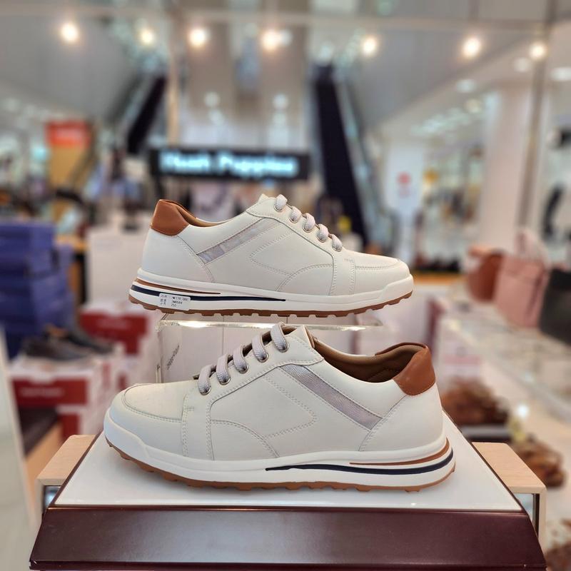 男性 足に優しい軽量滑り止めバンド コンフォートカジュアルスニーカー 3MR584-F_CA