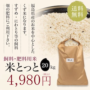 欲しいの 玄米 20キロ クズ米 濃く 鳥のエサ