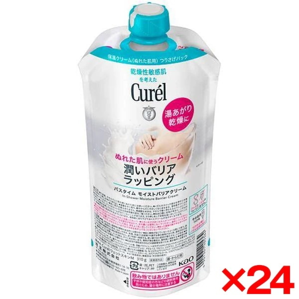 24個セット バスタイム モイストバリアクリーム つけかえ用 310g