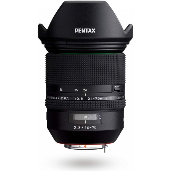 【中古】ペンタックス PENTAX D FA 2470mm f2.8ed SDM WRレンズ ブラック