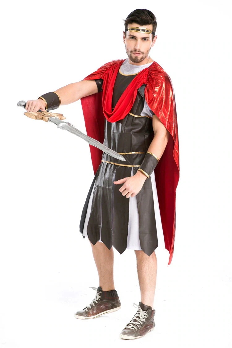 格闘士 戦士 スパルタ 勇士 制服 伯爵 ローマ ハロウィン 衣装 海賊 男性用メンズ用 menハロウィーン 王様ハロウィン衣装 コスプレ衣装 コスム 5,637円
