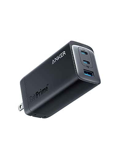 Anker 737 Charger (GaNPrime 120W) (USB PD 充電器 USB-A & USB-C 3ポート)【独自技術Anker GaNPrime採用 / PowerIQ