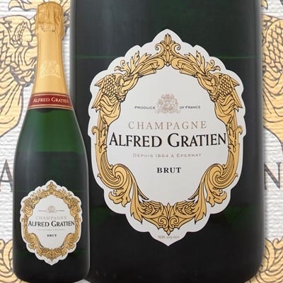 シャンパーニュアルフレッドグラシアンブリュット クール便希望の場合は330円をお選びください